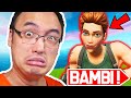 JE SUIS DEVENU LE PLUS GROS BAMBI SUR FORTNITE !