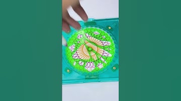 Mesmerizing Spirograph ASMR: Relaxing Patterns and Sounds! #art #shorts #spirograph #2024 #asmr