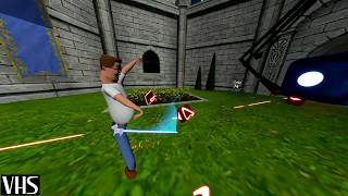 Spaghetti Hank plays beat saber