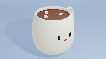 Hot Chocolate Blender Animation Loop