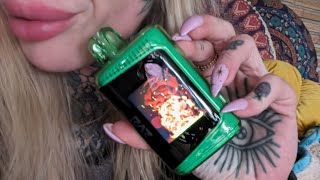 Raz * sour watermelon peach* with the mega HD screen