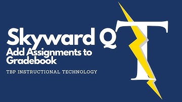 How To Add Assignments to the Gradebook