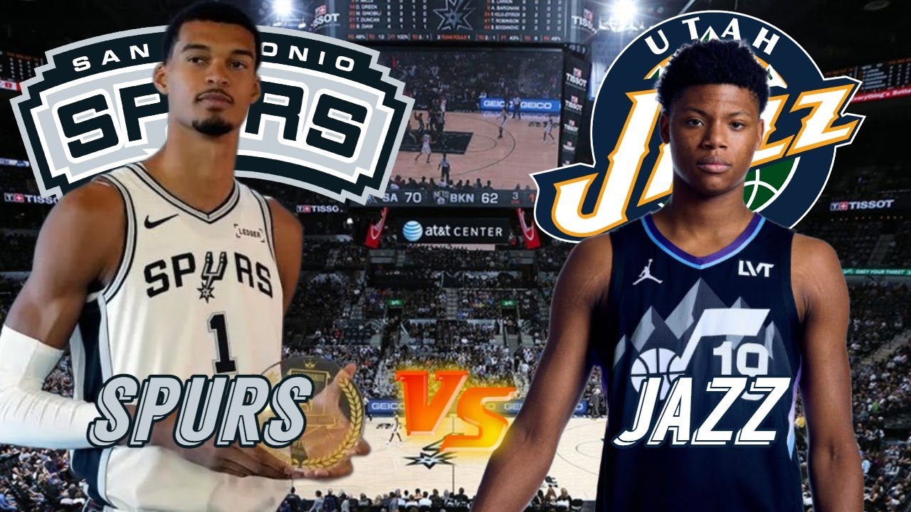 San Antonio Spurs vs Utah Jazz Live Play by Play & Scoreboard