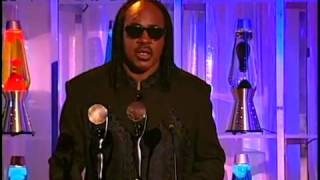 Video thumbnail of "Stevie Wonder Inducts Little Willie John into the Rock and Roll Hall of Fame"