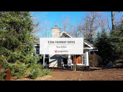45306 Fairway Drive, New Buffalo, MI home video tour