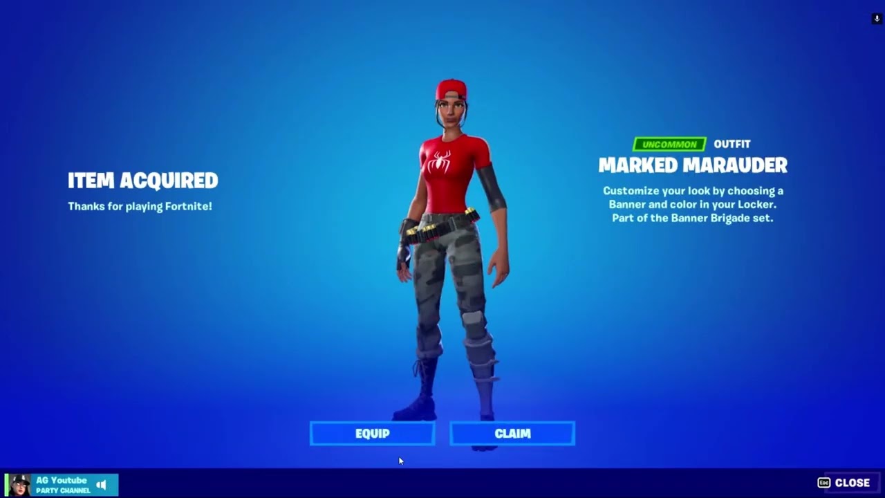 Buying Banner Brigade skin