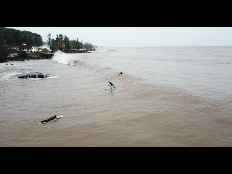 Lake Superior Surfing UHD 4K - October Sessions