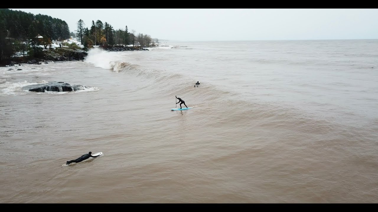 Lake Superior Surfing UHD 4K - October Sessions