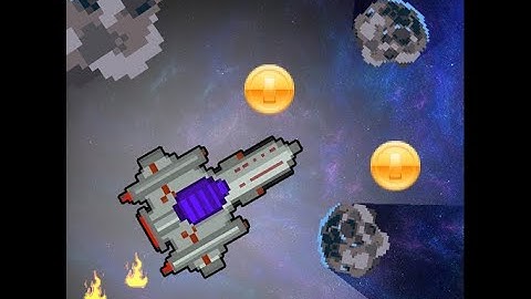 Godot Engine | Asteroid mania gameplay video