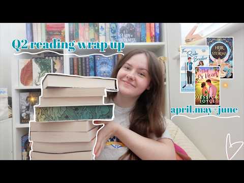 Q2 reading wrap up 🩵 (April,May + June reads)📚