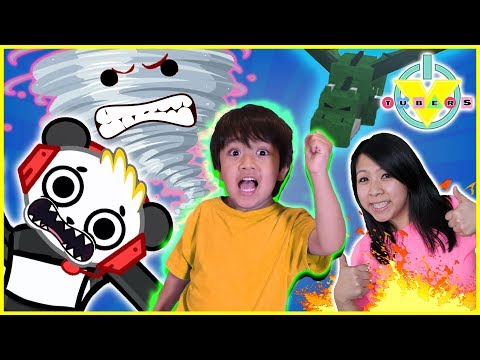 Roblox Escape The Disasters Let S Play With Ryan Combo Panda And