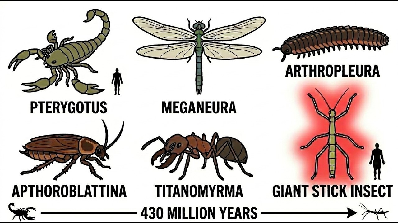 The Giant Insects from Every Era Explained - YouTube