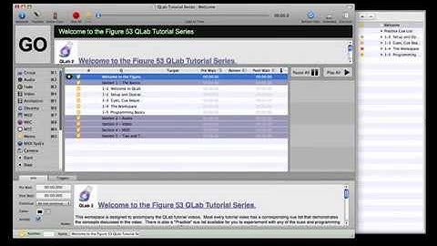 QLab 2 Tutorial (Setup And Operation Basics)