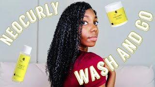 Wash and Go Using NeoCurly by The Curly Bev Show