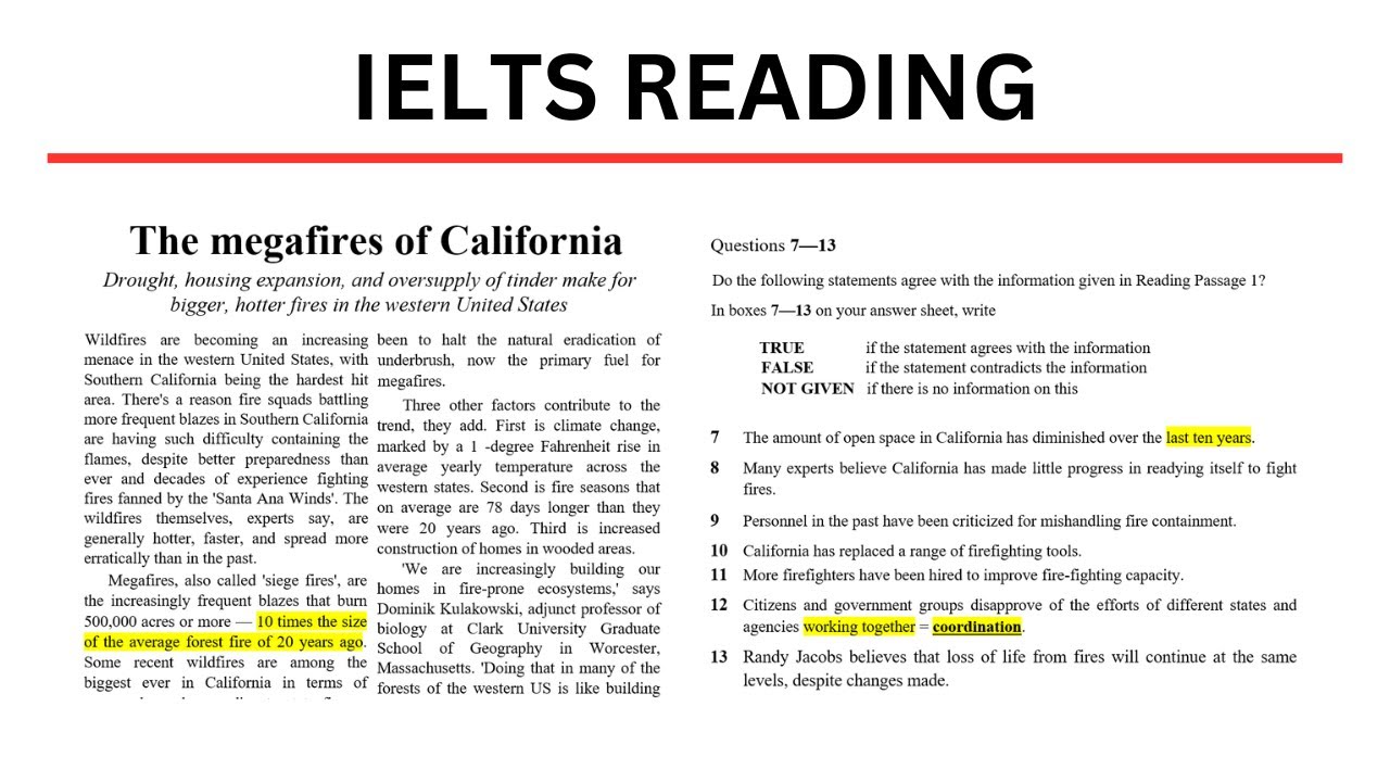 IELTS Reading - Cambridge 10 - Test 4 Passage 1 - YouTube