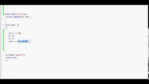 5-المتغيرات الجزء الثالث variables in c++ pt3