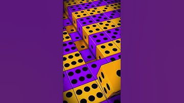 Endless Dice Roll Loop #asmr #satisfying #minecraft