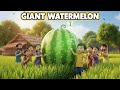 The Giant Magic Watermelon | Hindi Moral Story for Kids | Magical Village Story 🍉✨