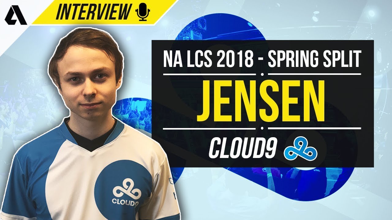 Cloud9 Jensen on Unsealed Spellbook, learning to play with Licorice & Svenskeren | NA LCS 2018