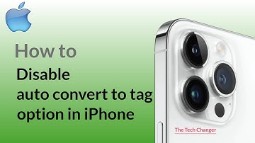 How to disable auto convert to tag option in notes in iPhone (2023)