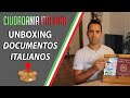 📦 👉 UNBOXING: Documentos Italianos ! 🇮🇹