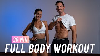 20 Min Full Body Home Workout (No Equipment)