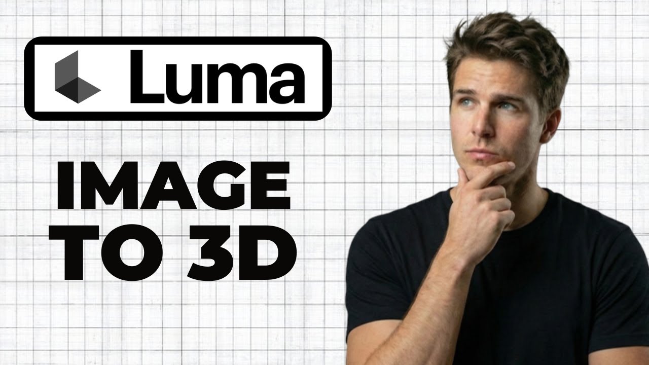 How To Create 3D Models From Images In Luma AI (Full Guide) - YouTube