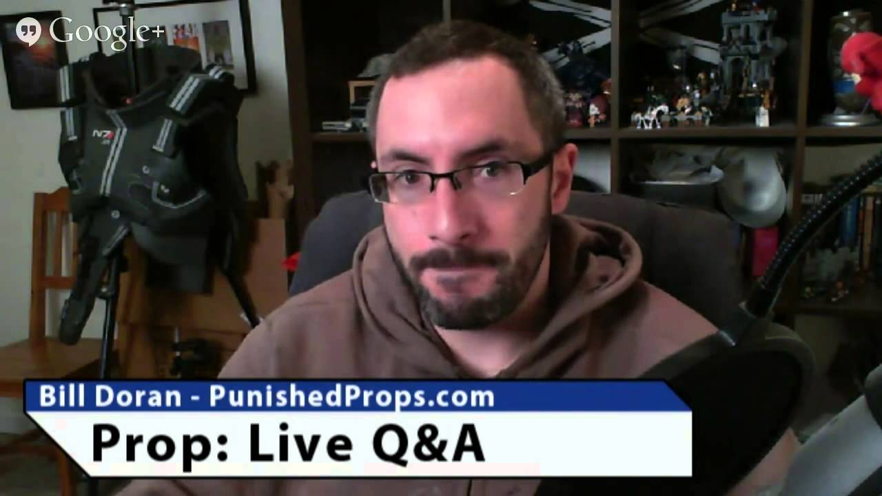 Prop: Live -- Prop & Costume Making Q&A 1/10/2014