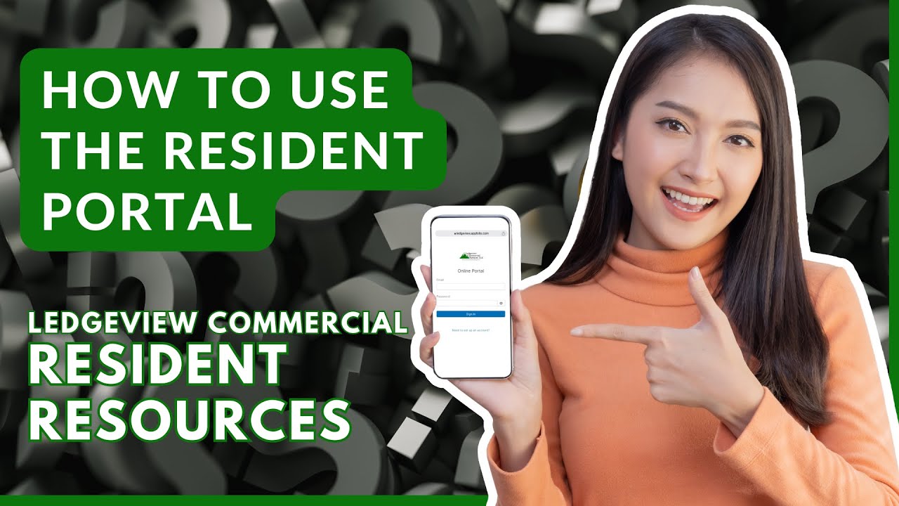 How to Use the Resident Portal