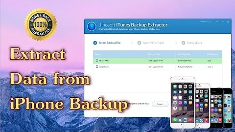 iPhone Backup Extractor-Extract Data photos videos from iPhone Backup