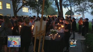 Vigil Held For Slain University Of Miami Student As Search For Killer Continues