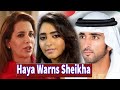 Sheikh hamdan mother princess haya warns sheikha sheikha bint saeed not to marry prince of dubai