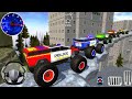 Juegos de Carros - Police Monster Trucks Impossible Driver #2 - Car Extreme Racing Android Gameplay