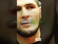 Khabib Already Knew.