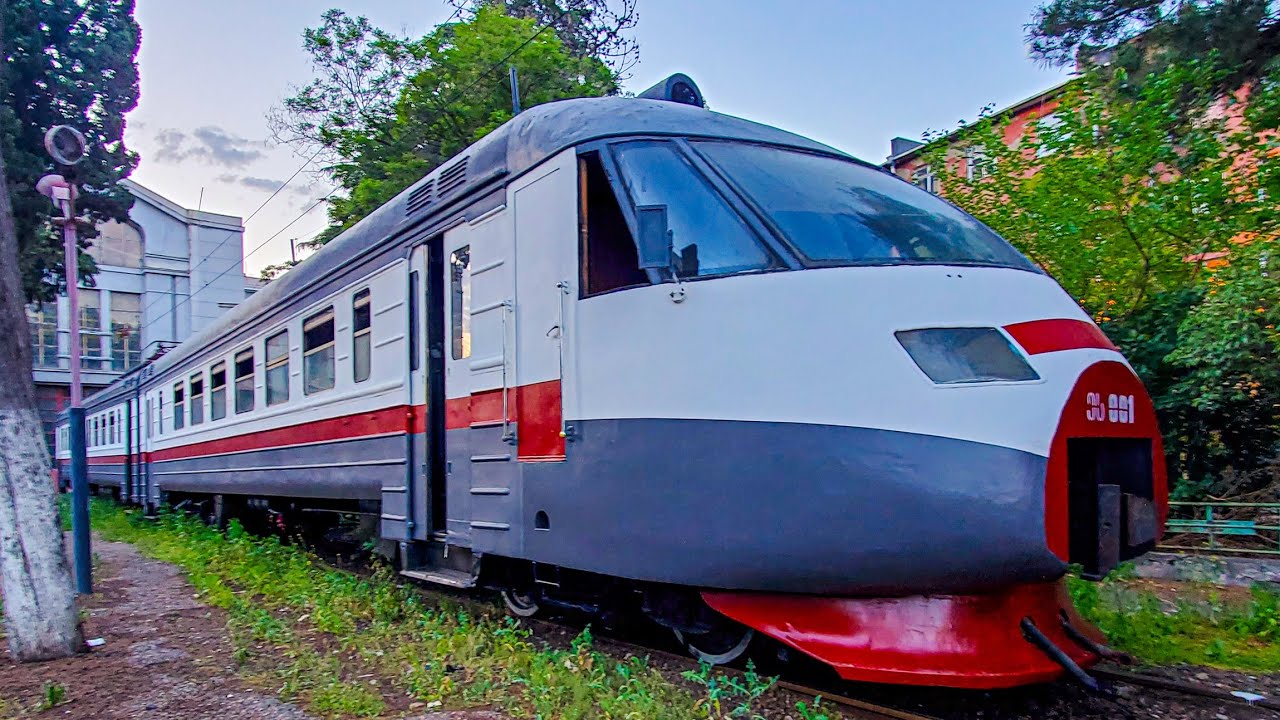 საქართველოს რკინიგზა   Georgian railway ბორჯომი-თბილისი borjomi-Tbilisi ეს-001 Es-001