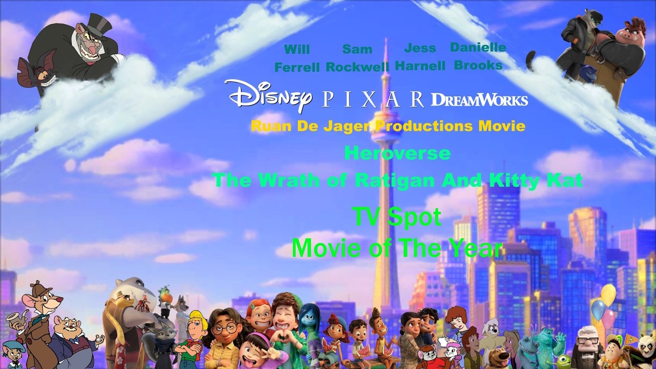 Heroverse: The Wrath of Ratigan And Kitty Kat TV Spot Movie of The Year