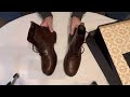 Loake  Hebden boots in brown chromexcel