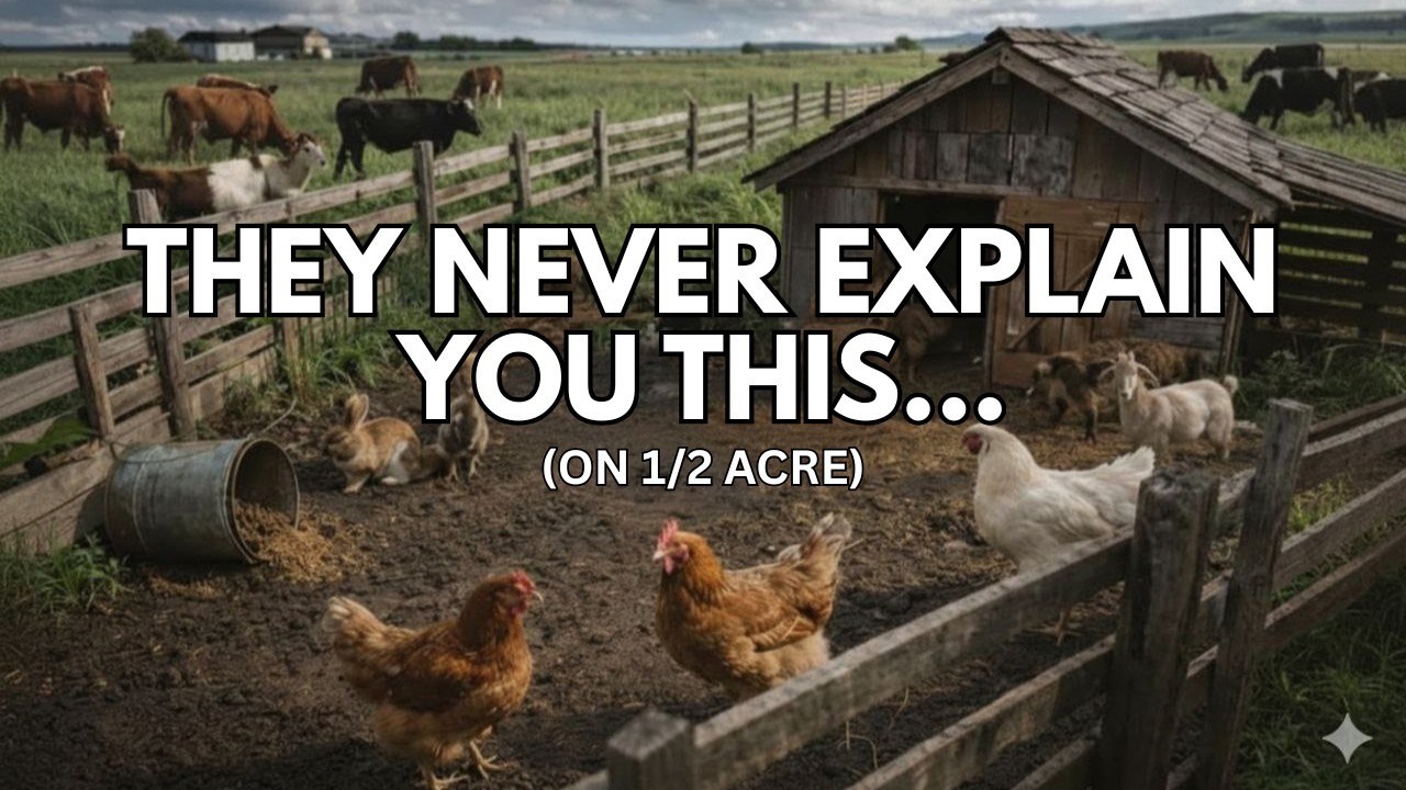 The ONLY 5 Animals LEGAL To Raise on 1/4 Acre (Everything Else Is Wasting Your Money and Time)