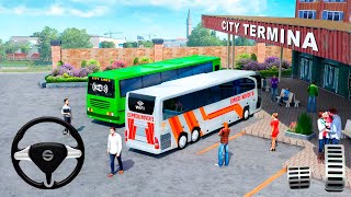 US Bus Driving Simulator 2022 - Indian City Bus Terminal Transport | Android GamePlay screenshot 5