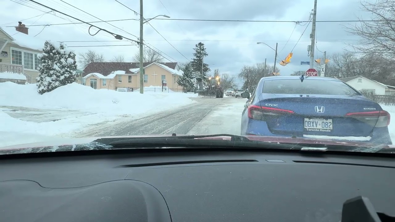 🇨🇦 Kanada’da Trafik Cezası Yersen Ne Olur? Toronto Karlı Yollarda Anlatıyorum