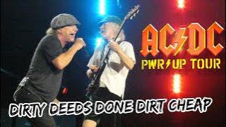 AC/DC - DIRTY DEEDS DONE DIRT CHEAP - Gelsenkirchen 17.05.2024 ('POWER UP'-Tour)