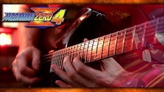 Mega Man Zero 4: Blaze Down - Metal Cover