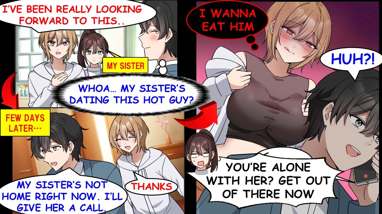 [Manga Dub] Горячий парень, которого я принимала за парня своей сестры, оказался девушкой, котора...
