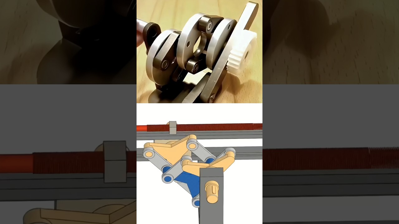 "Mechanical Engineering Magic! Smart Linkage System Explained"