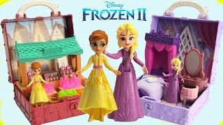 frozen 2 elsa bedroom pop adventures and anna village play set
