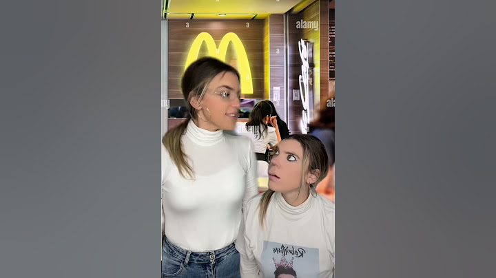 Al MC DONALD’s con Mia mamma