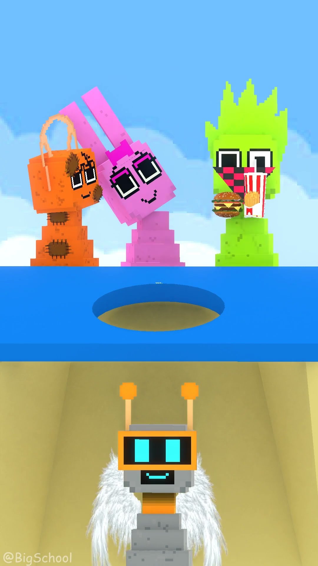 Help Fun Bot Angel punish bad Lime! ?