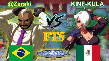 KOF 2002 - @Zaraki vs KINF-KULA FT5