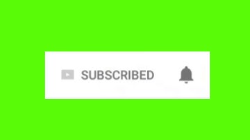 No Copyright - Subscribe and Bell icon - intro - Green Screen - free animation | Part 2 #greenscreen