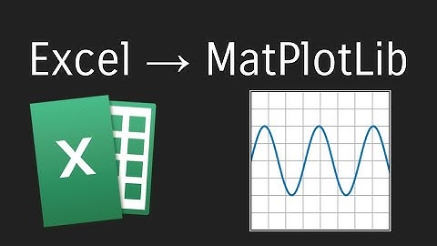 Excel to MatPlotLib (with Pandas and Numpy)